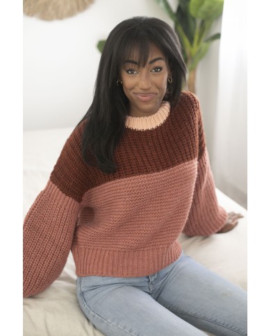 Jersey Crop Punto Ultrabelleza Rosa Jersey Crop Punto Ultrabelleza Rosa