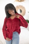 Sobrecamisa terciopelo Lucía
