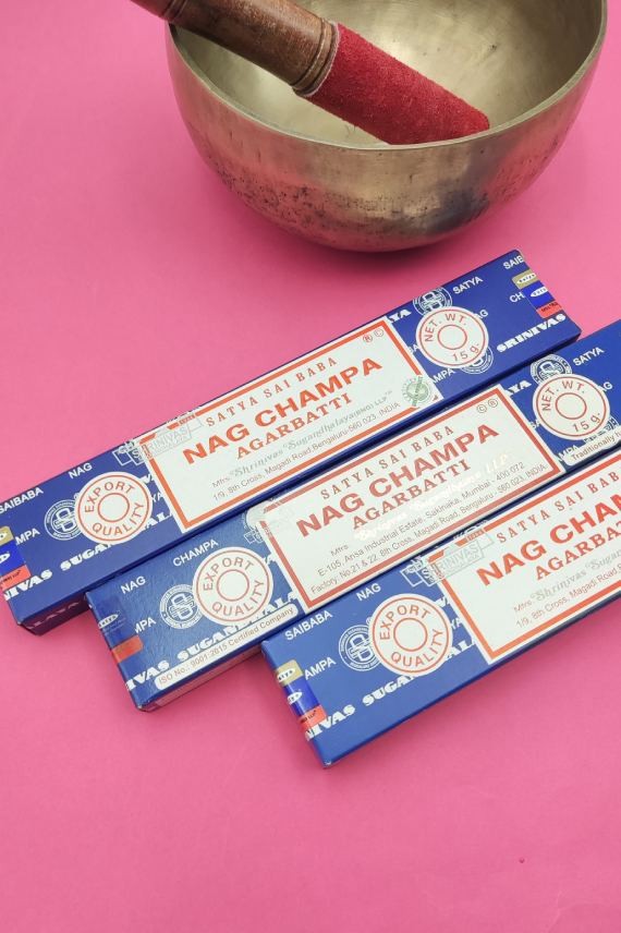 Incienso Nag Champa Natural Flores & Especias Dulces