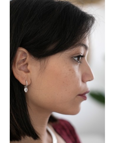 Pendientes plata Marhaba