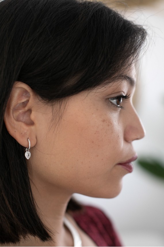 Pendientes plata Marhaba