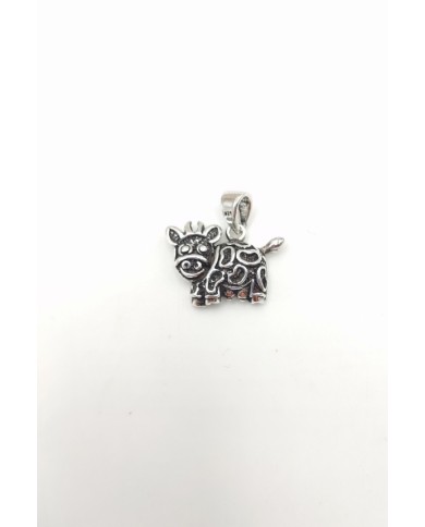 Colgante Plata Vaca lechera Colgante Plata Vaca lechera