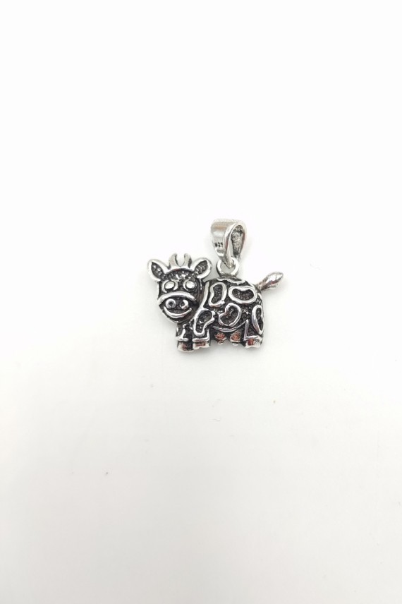 Colgante Plata Vaca lechera