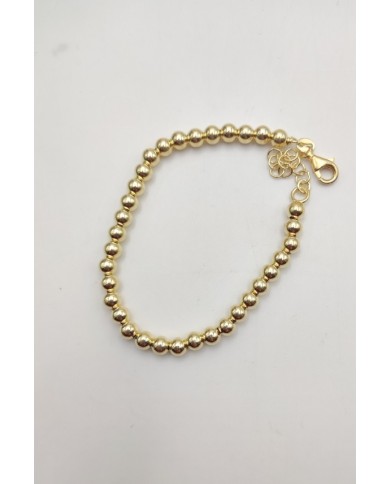 Pulsera dorada bolas Maneskin Pulsera dorada bolas Maneskin