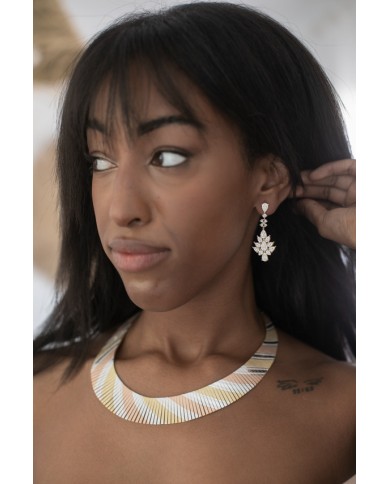 Pendientes Plata Maravilla Oro