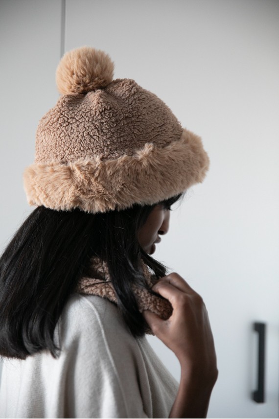 Conjunto gorro y cuello Charly unisex