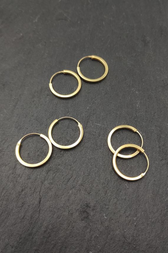 Aro plata Oro plano Meichosi Aro plata Oro plano Meichosi