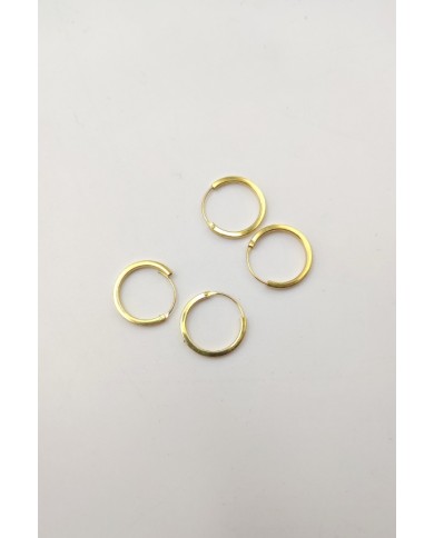 Aro plata Oro plano Meichosi