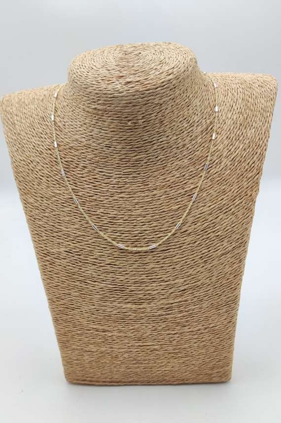 Cadena plata bicolor Thomas