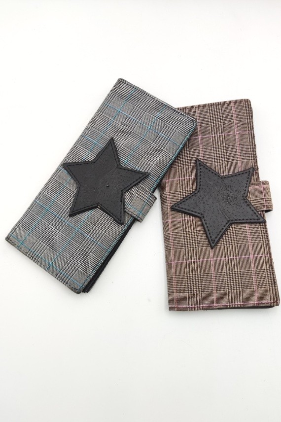 Cartera Tela Estrella Boreal