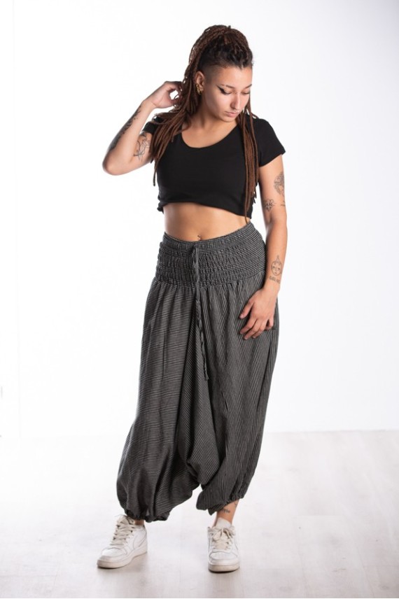 Pantalón Algodón Afgano Rayas Zen