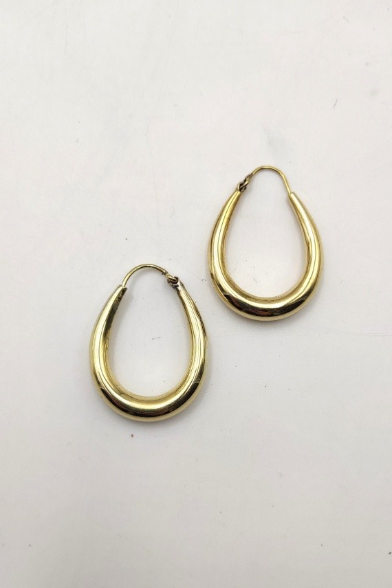 Aros Gota lisos gruesos Finesse Aros Gota lisos gruesos Finesse