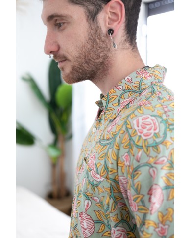 Camisa Manga Larga Block Cotton Windu Camisa Manga Larga Block Cotton Windu