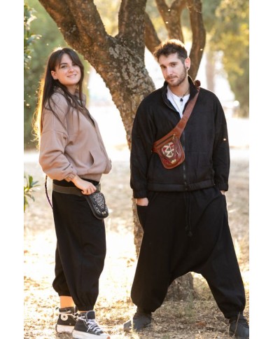 Pantalón Sarouel Haren liso Pantalón Sarouel Haren liso