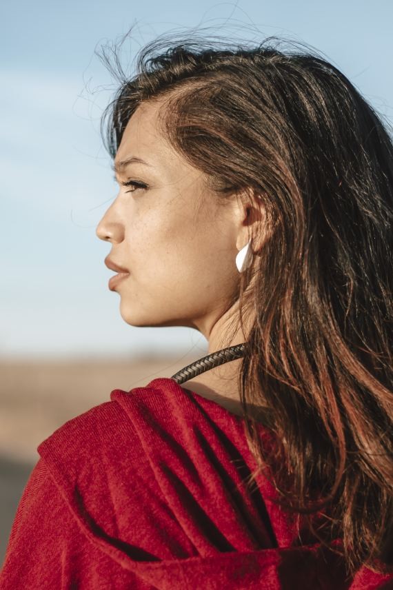Pendientes Zamak Forma de Hoja Nha Trang