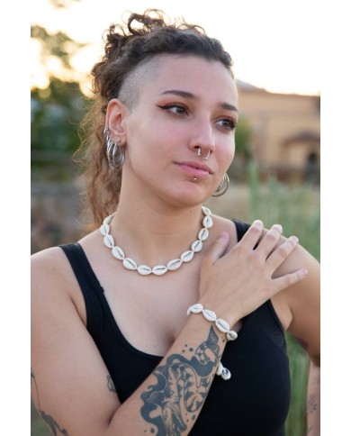 Collar Cuentas Cauri Vetusta Collar Cuentas Cauri Vetusta