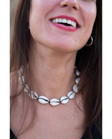 Collar Cuentas Cauri Vetusta Collar Cuentas Cauri Vetusta
