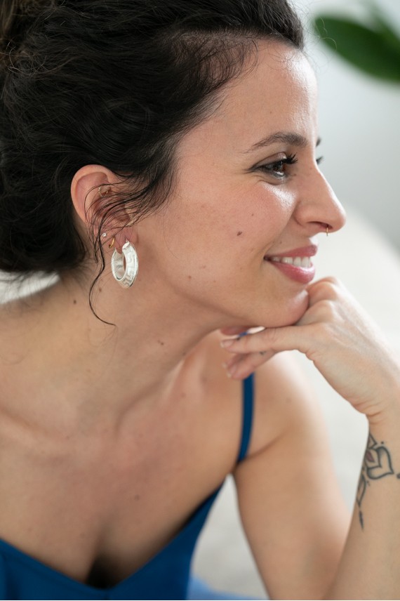 Aros Plata Greca redondo 8 mm Aros Plata Greca redondo 8 mm