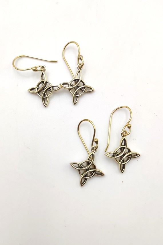 Pendientes Nudo celta de brujas Pendientes Nudo celta de brujas