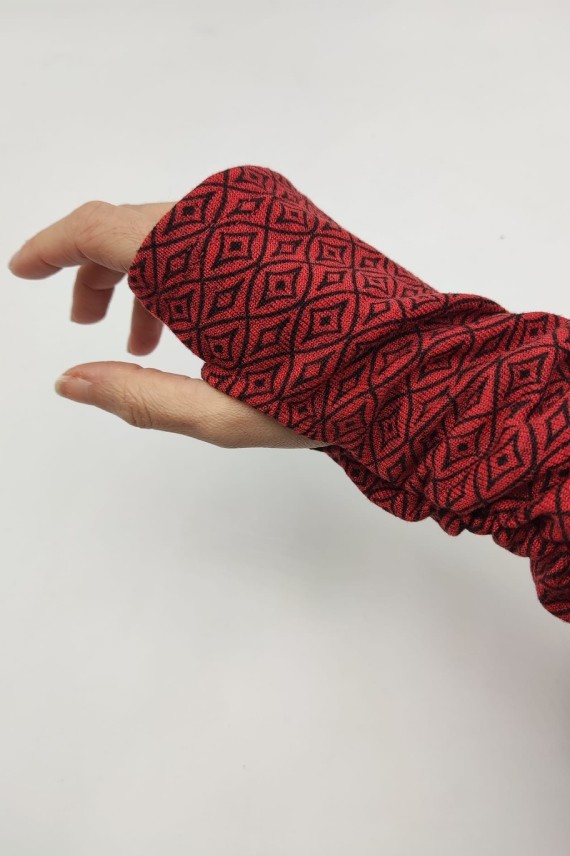 Mitones felpa rombo By Lingam