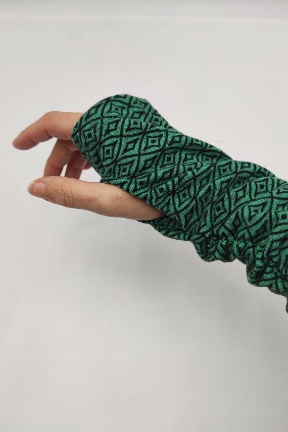 Mitones felpa rombo By Lingam