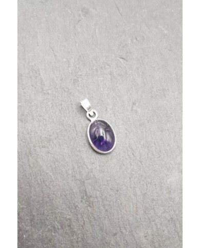Colgante plata Amatista