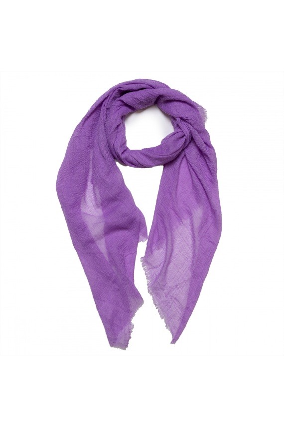 Pañuelo foulard liso unisex rosa lila
