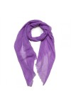 Pañuelo foulard liso unisex blanco nude