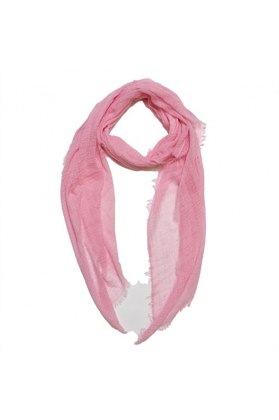 Pañuelo foulard liso unisex rosa lila