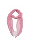 Pañuelo foulard liso unisex rosa lila