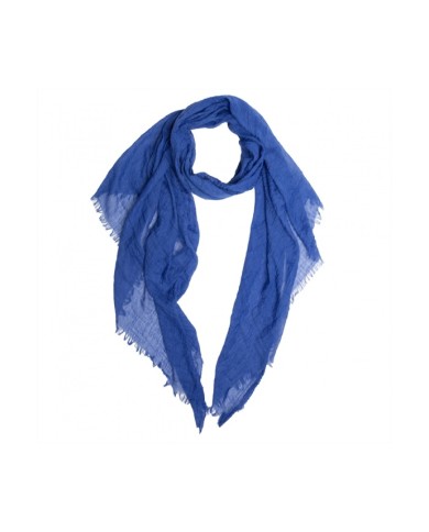 Pañuelo foulard liso unisex gama azules
