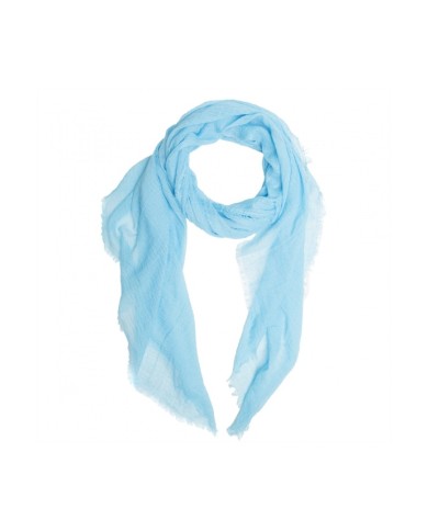 Pañuelo foulard liso unisex gama azules