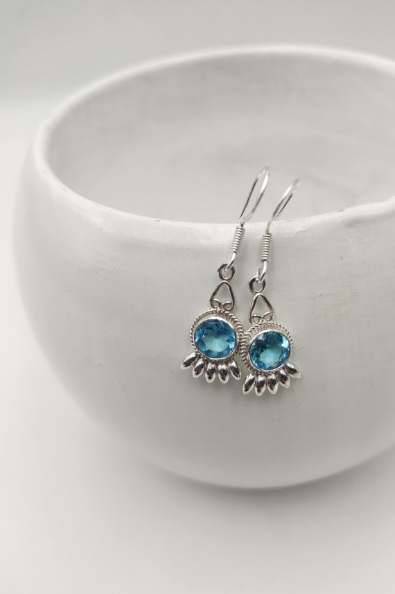 Pendientes plata Oporto Pendientes plata Oporto