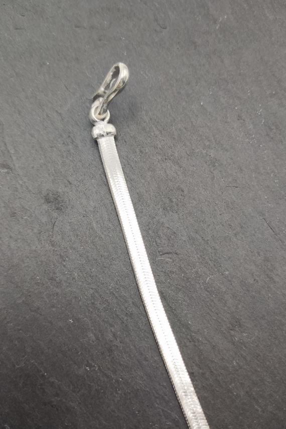 Pulsera Ancha lisa Plata Ramara