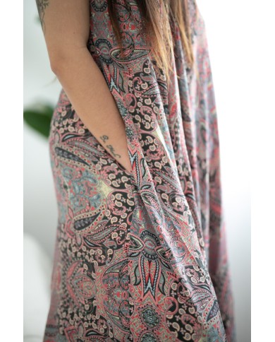 Vestido Largo halter afrodita seda Vestido Largo halter afrodita seda