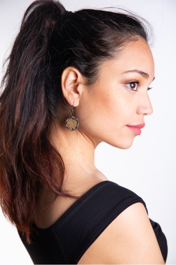 Pendientes Cuero Altair Pendientes Cuero Altair
