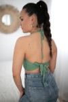 Top Seda Liso Eskorzo Top Seda Liso Eskorzo