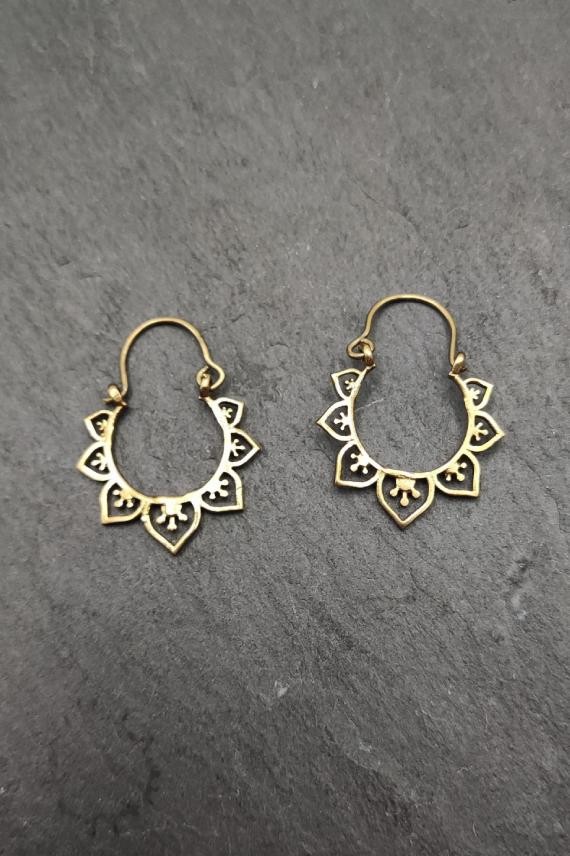 Pendientes Aro Calados Durga