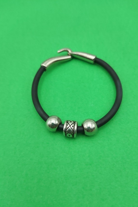 Pulsera Caucho Afriquoi