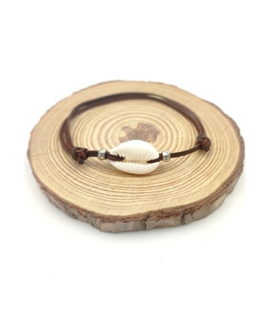 Pulsera y tobillera Cauri cuero Downs