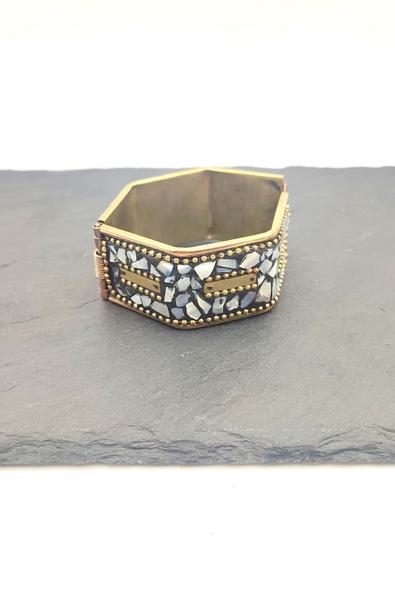 Pulsera Nácar Blanco Cleopatra