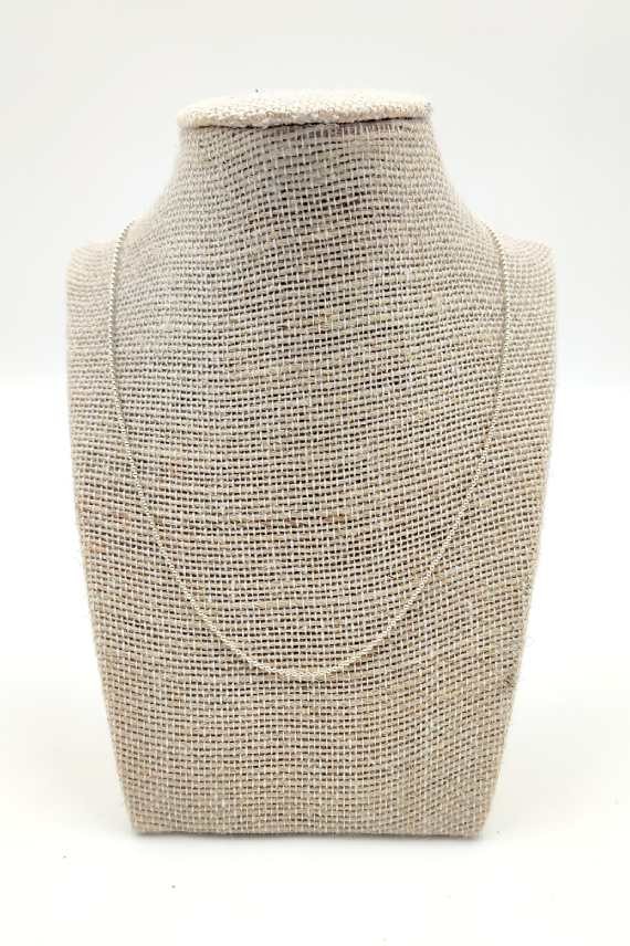 Cadena Plata Bolitas