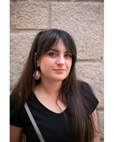 Pendientes plata luna llena