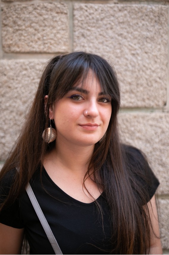 Pendientes plata luna llena