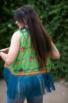 Chaleco Mía India Seda Flecos Chaleco Mía India Seda Flecos