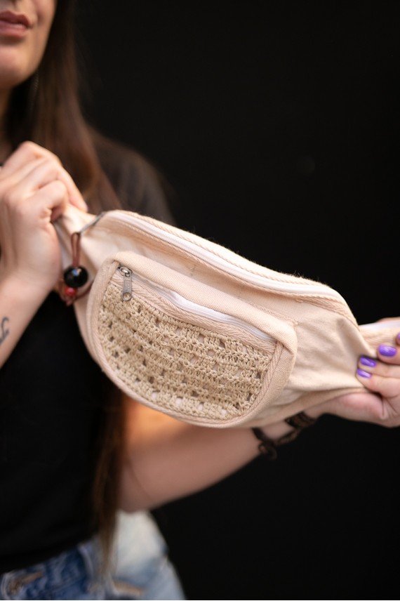 Riñonera Crochet Algodón