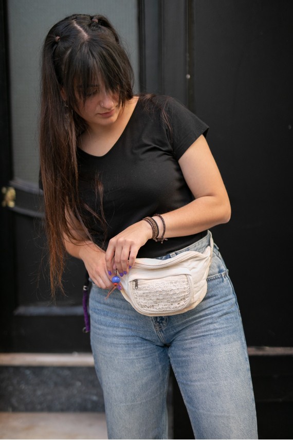 Riñonera Crochet Algodón