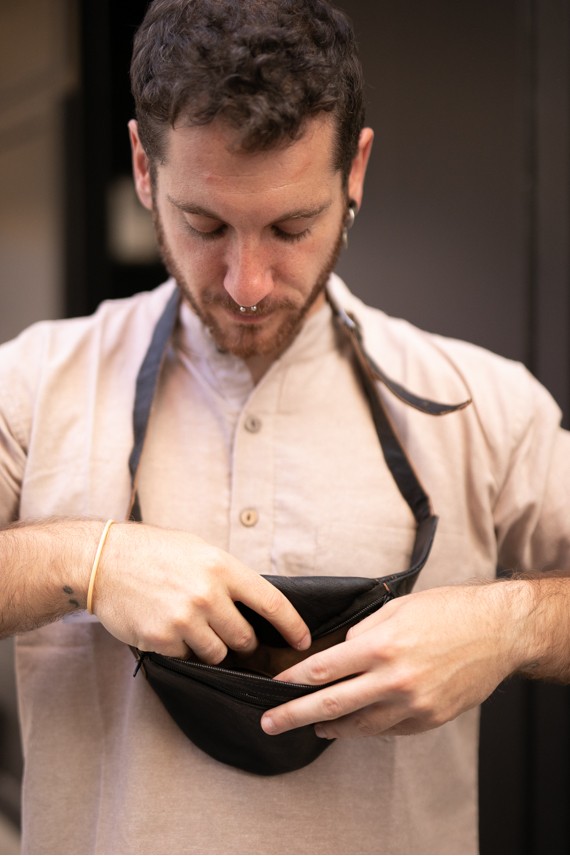 Riñonera piel África Riñonera piel África