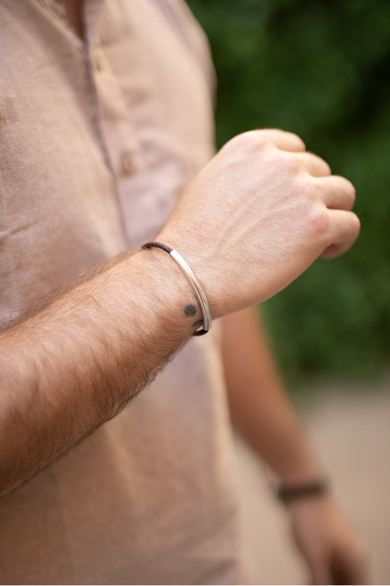 Pulsera Cuero Sauron