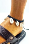 Tobillera y Pulsera Macramé Cauri